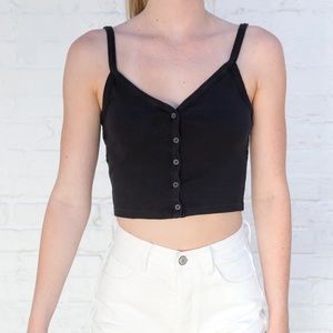 brandy melville black Zelly tank